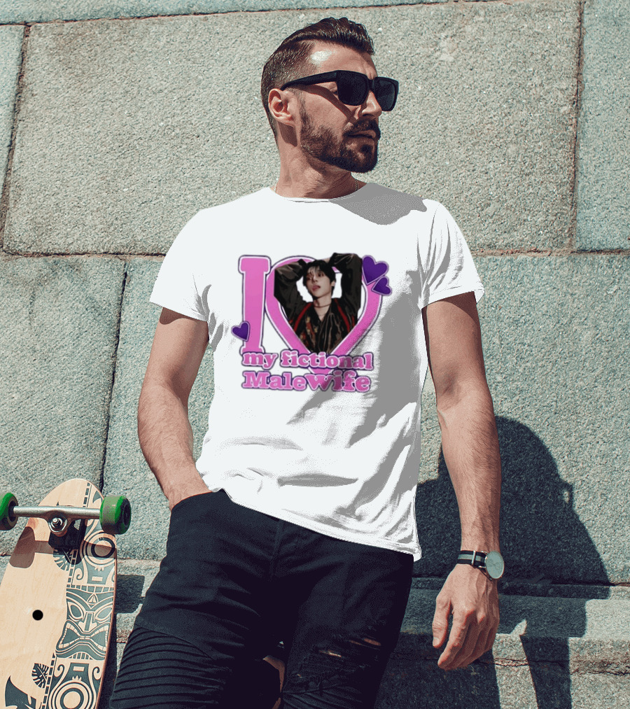 ENHYPEN Sunoo I Love My Fictional Malewife Fan T-Shirt