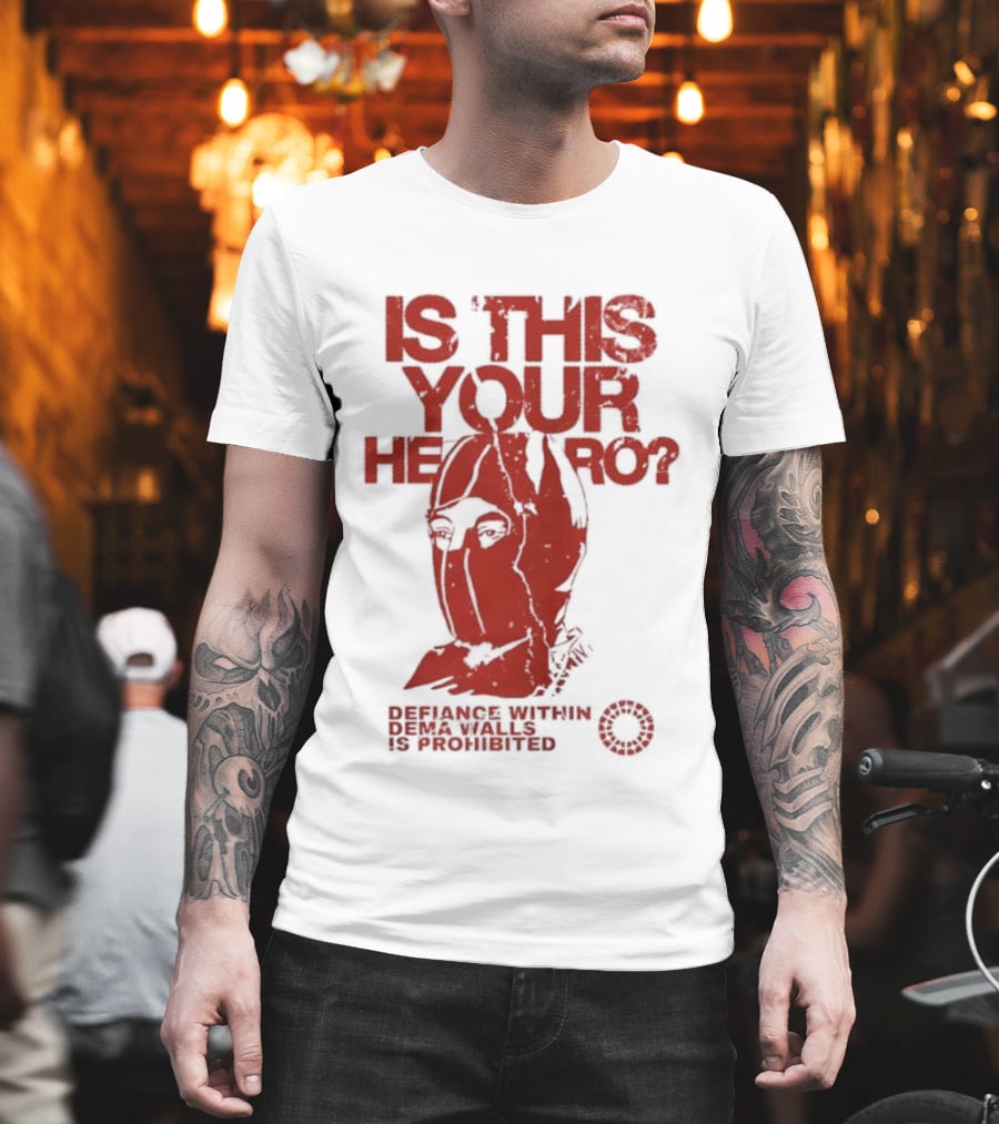 Defiance Within Dema Walls Twenty One Pilots Is This Your Hero Clancy T-Shirt