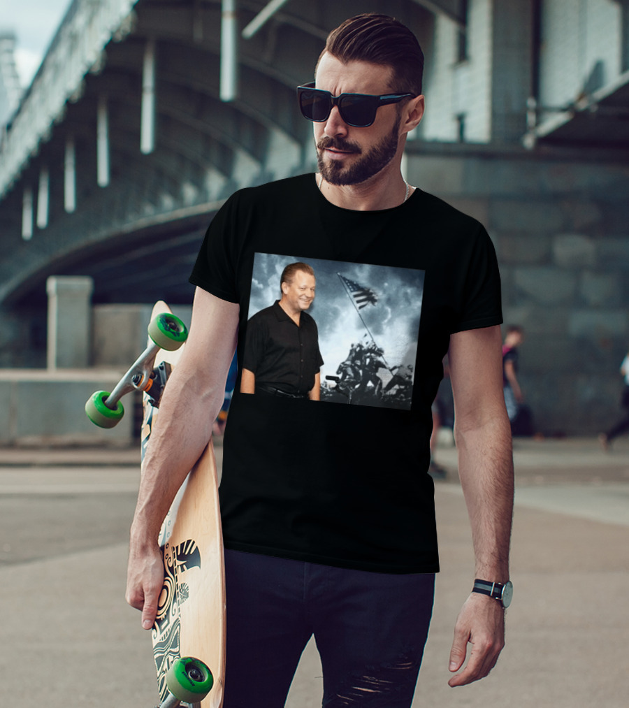James Bradley Flags Of Our Fathers Iconic Image T-Shirt