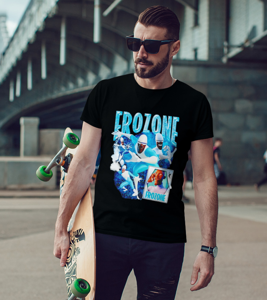 Frozone The Incredibles Disney Movie T-Shirt
