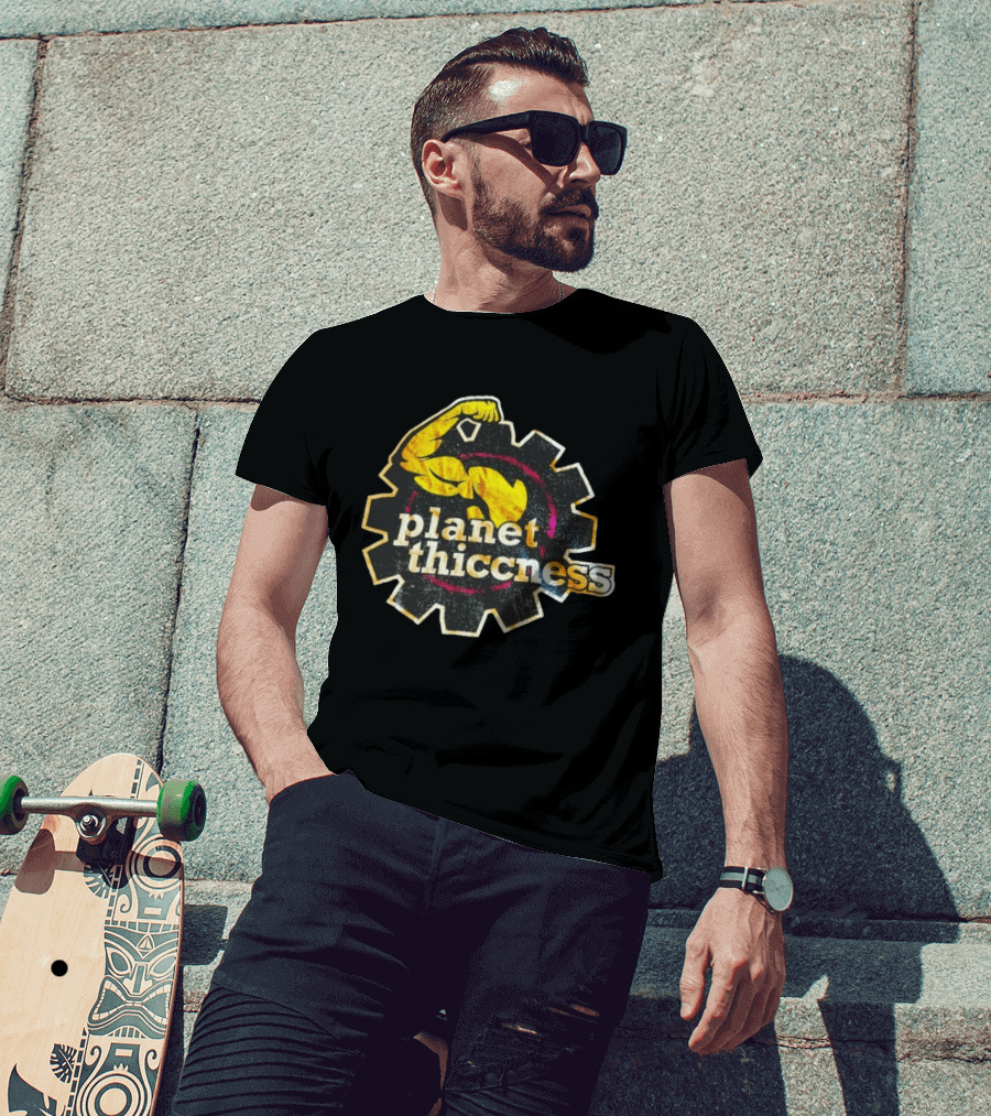 Planet Thiccness Muscle Flex Gear T-Shirt