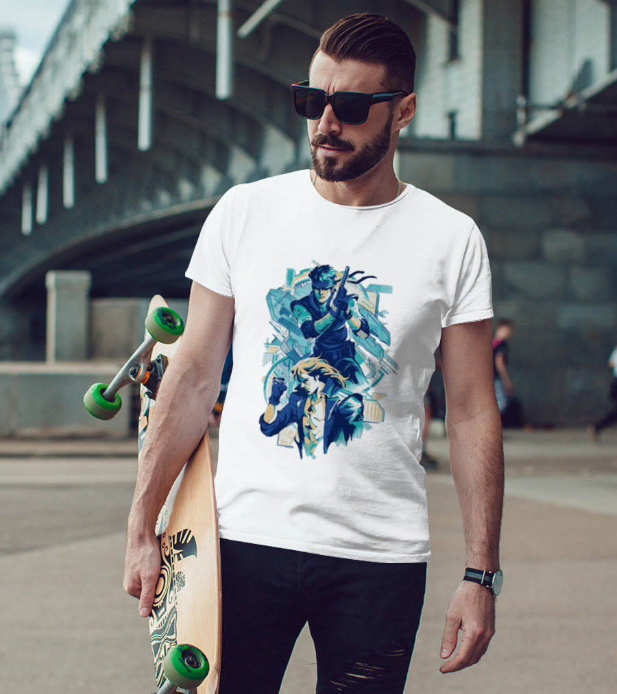 Solid Snake Frank Jaeger Tactical Espionage Metal Action T-Shirt