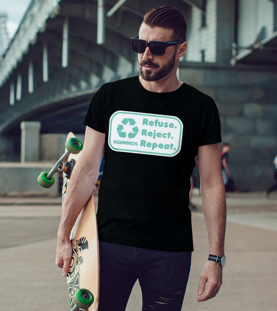 HGHMNDS Clothing Refuse Reject Repeat Recycling T-Shirt