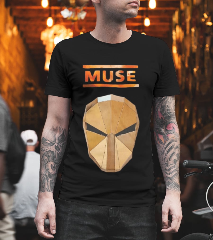 Muse Will Of The People World Tour Mask T-Shirt