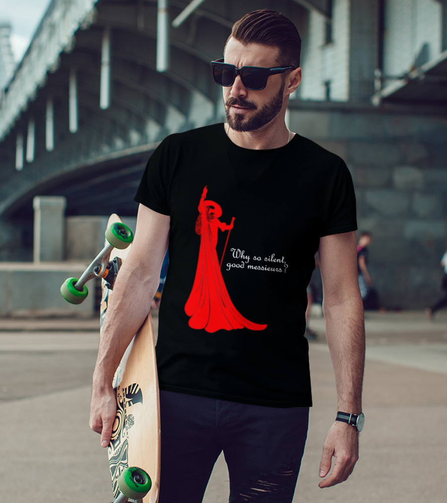 Phantom Why So Silent Good Messieurs Red T-Shirt