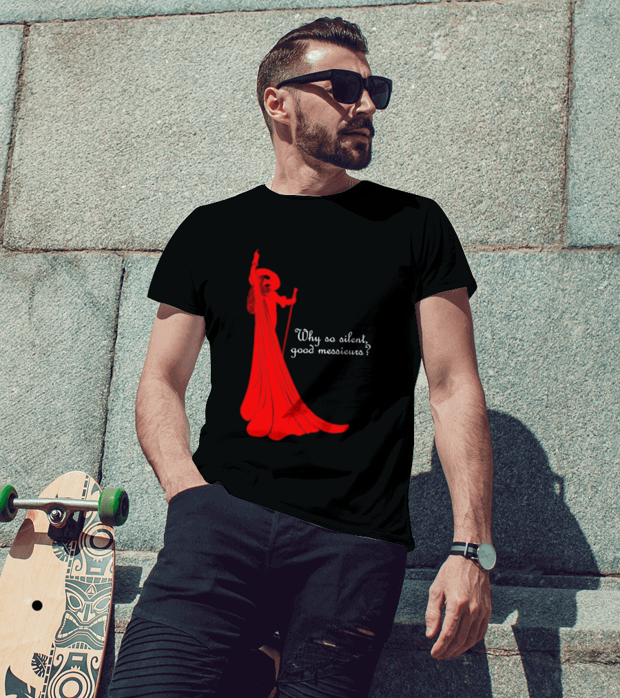 Phantom Why So Silent Good Messieurs Red T-Shirt