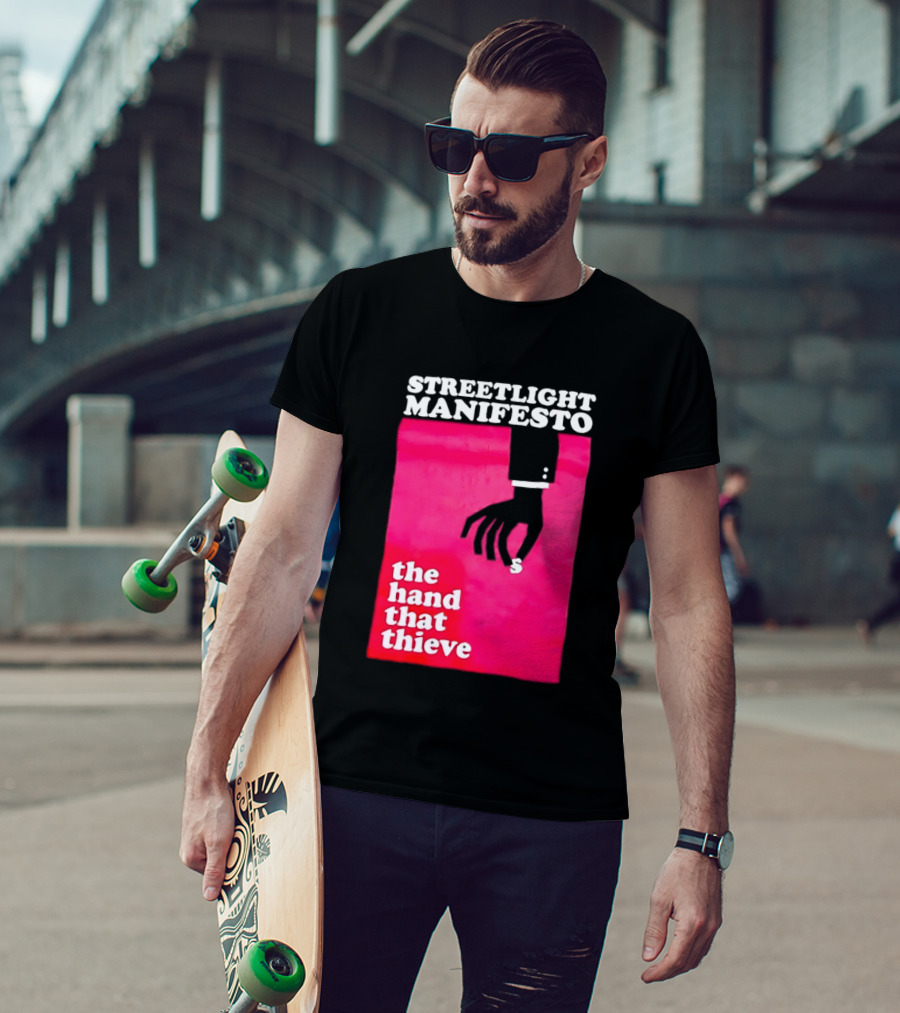 Streetlight Manifesto The Hand That Thieve Album Cover T-Shirt