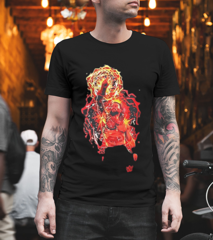 Roman Reigns Tribal Chief Fist Lightning WWE Power T-Shirt
