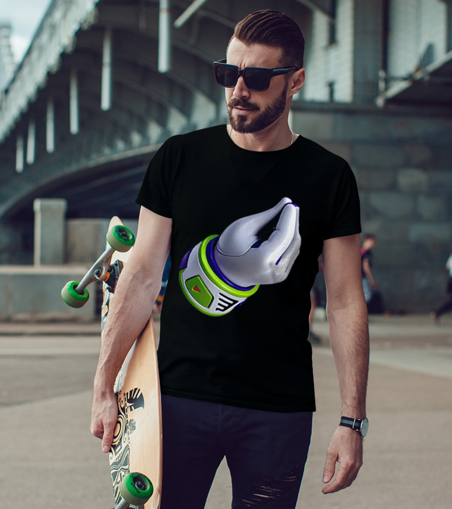 Buzz Lightyear Toy Story Ma Che Vuoi Hand Gesture T-Shirt