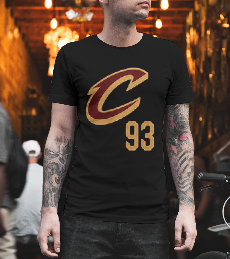 Cleveland Cavaliers Jelly Roll 93 Black Edition T-Shirt