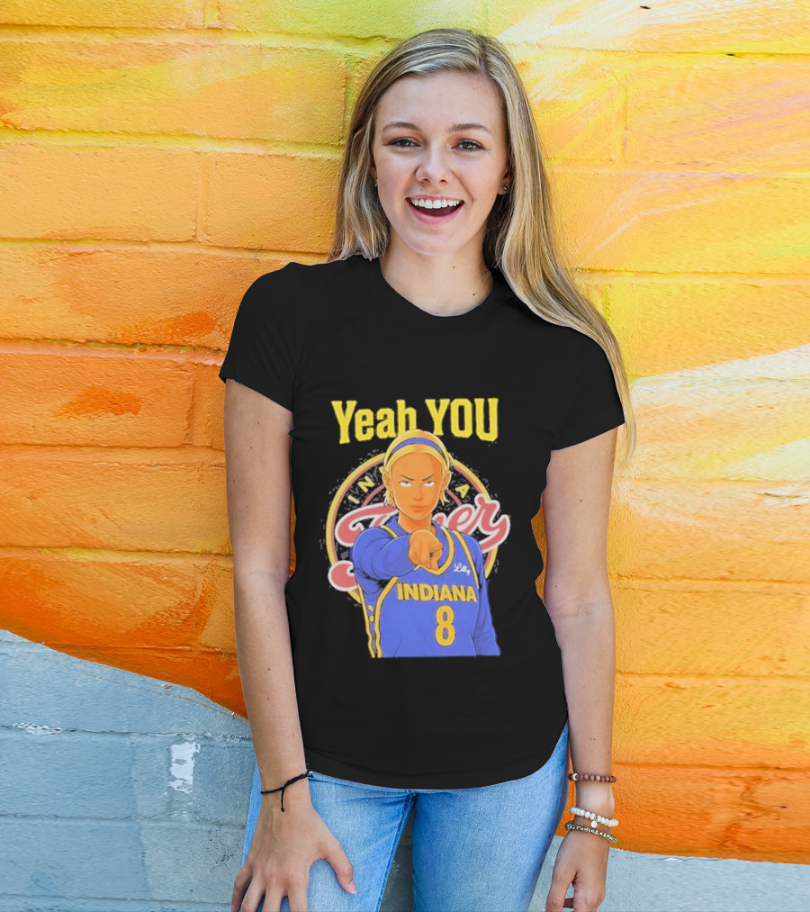 Yeah You Indiana Fever Number 8 T-Shirt