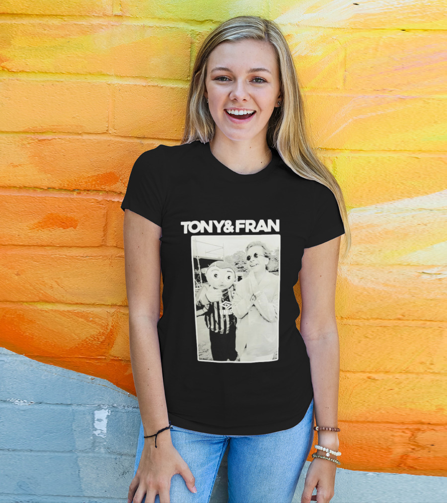 TONY & FRAN Frank Sidebottom Umbro Motif T-Shirt