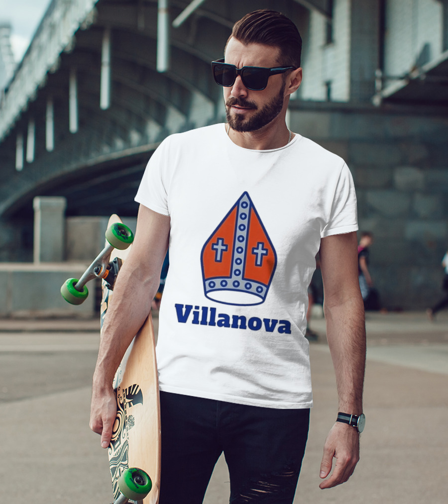 Villanova Nova Knicks Pope New York Basketball NBA 2026 Mashup T-Shirt