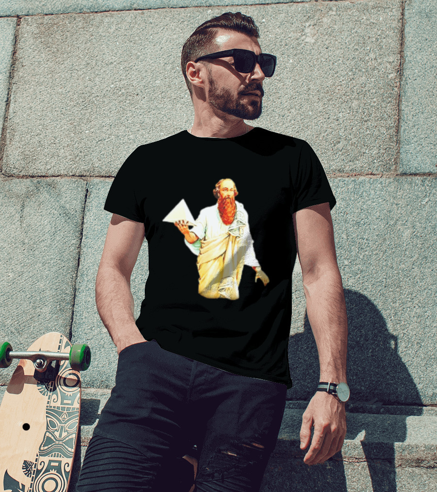 Pythagoras Every Triangle Is A Love Triangle When You Love Triangles T-Shirt