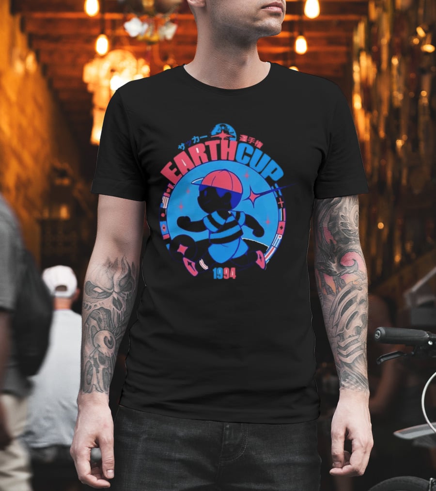 Ness EarthBound EarthCup 1994 Soccer Stars T-Shirt