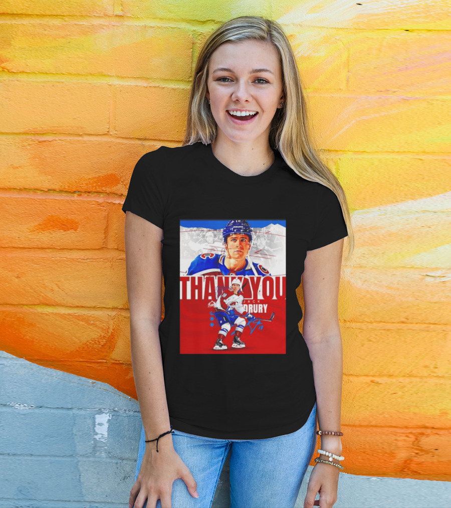 Jack Drury Thank You Colorado Avalanche T-Shirt