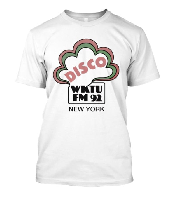 Disco WKTU FM 92 New York Radio Station T-Shirt