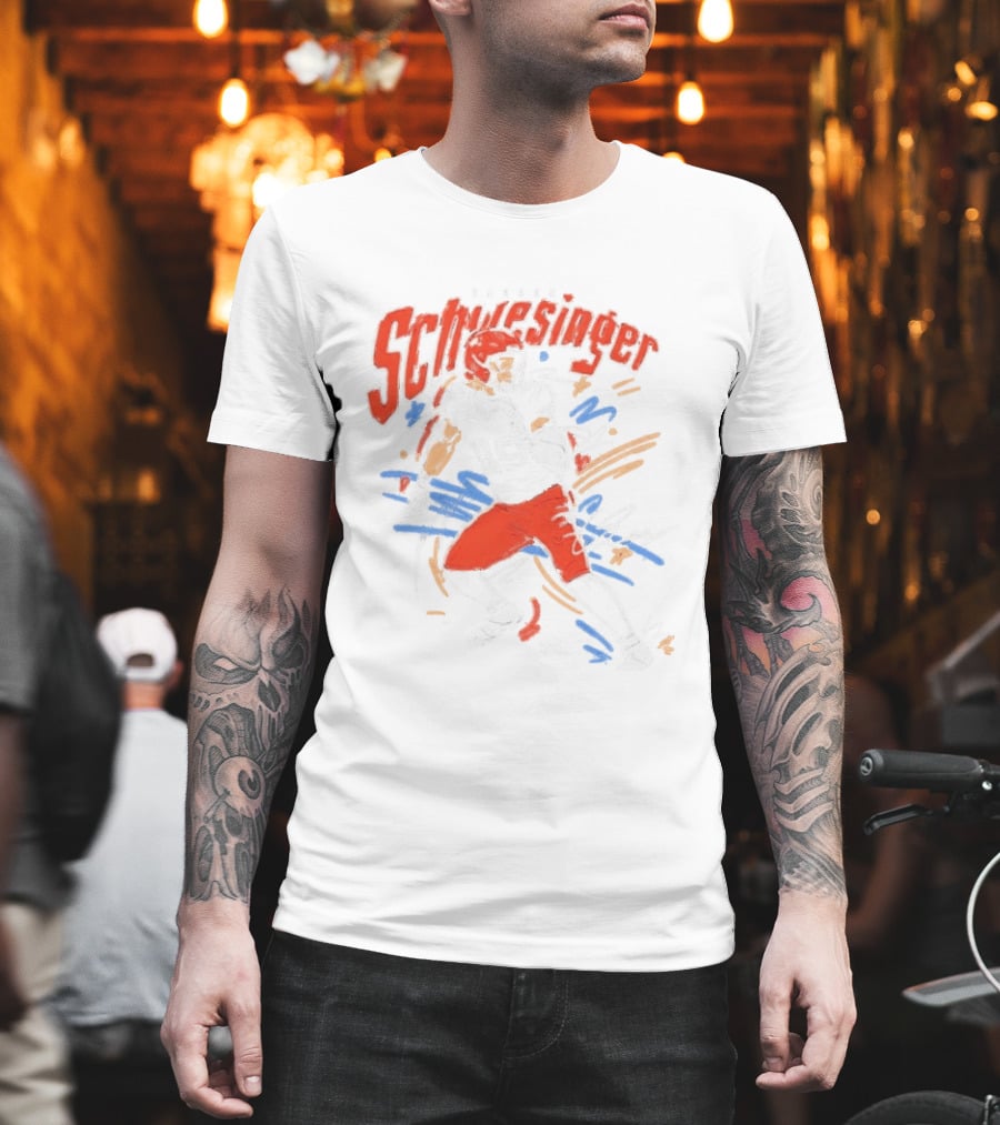Carson Schwesinger Vibrant Cleveland Browns Scribble Football Player T-Shirt