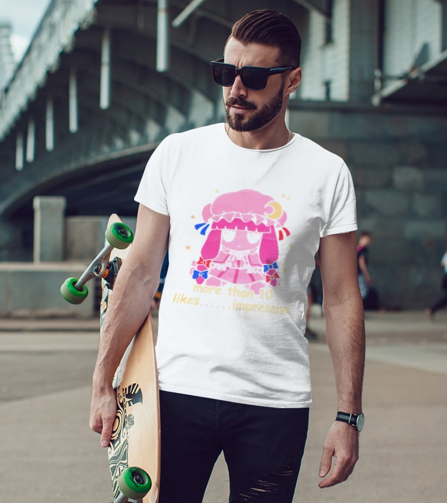 Patchouli Knowledge Touhou Project More Than 10 Likes Impressive T-Shirt