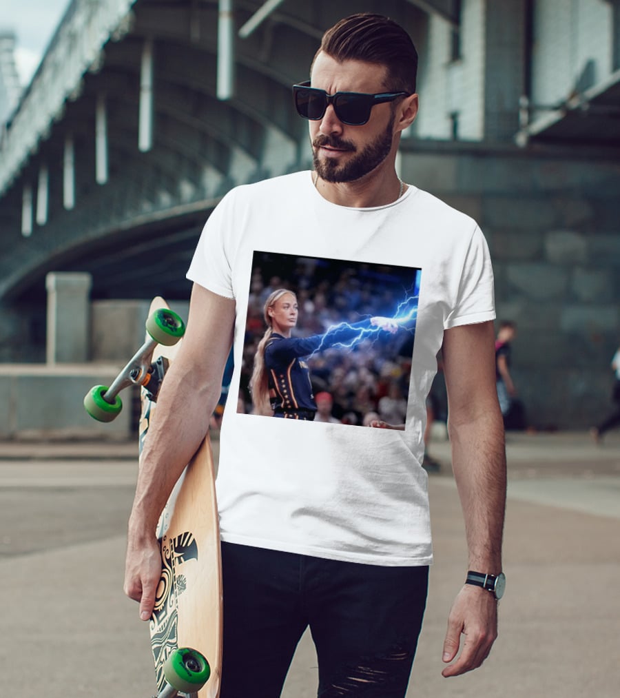 Sophie Cunningham Lightning Power Basketball Stars T-Shirt