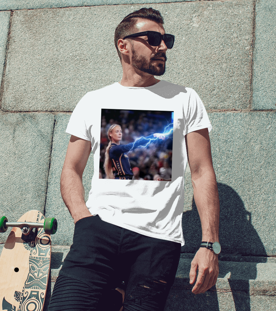 Sophie Cunningham Lightning Power Basketball Stars T-Shirt