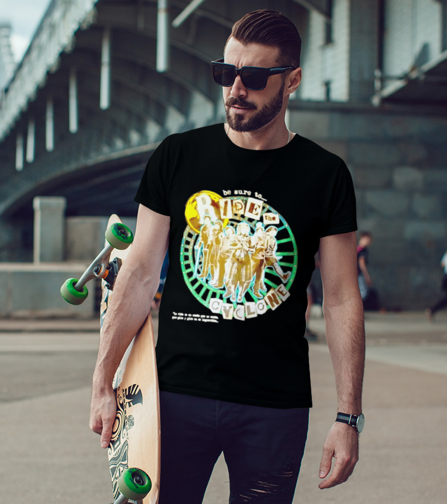 Be Sure To Ride The Cyclone Musical Cast T-Shirt