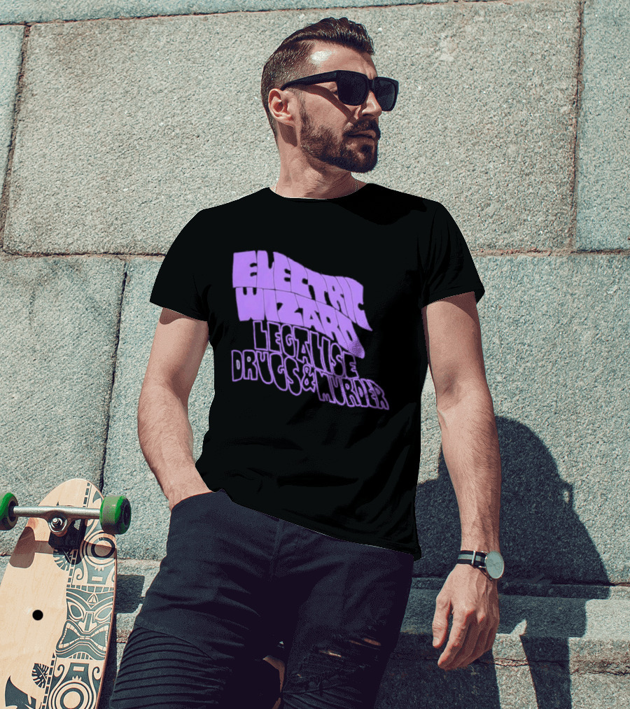 Electric Wizards Legalize Drugs And Murder T-Shirt