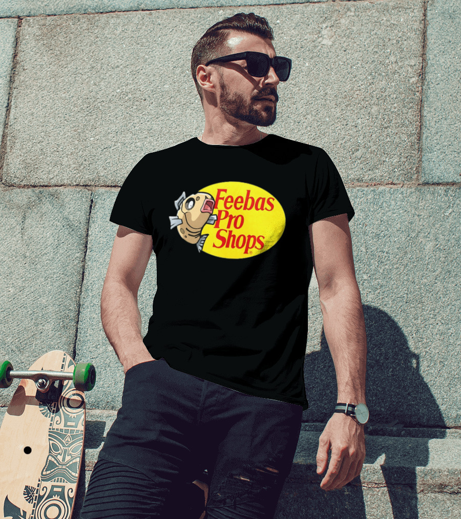 Feebas Pro Shops Fun Fish Illustration For Fans T-Shirt