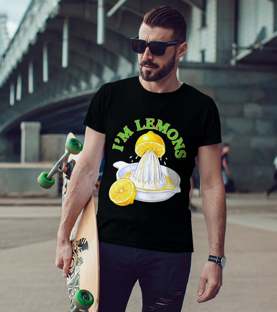 I'm Lemons Citrus Squeezer Fruit T-Shirt