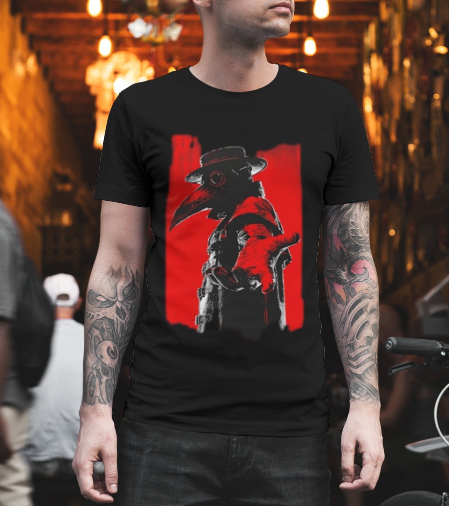 Plague Doctor Come With Me If You Want To Live Vintage Gothic T-Shirt