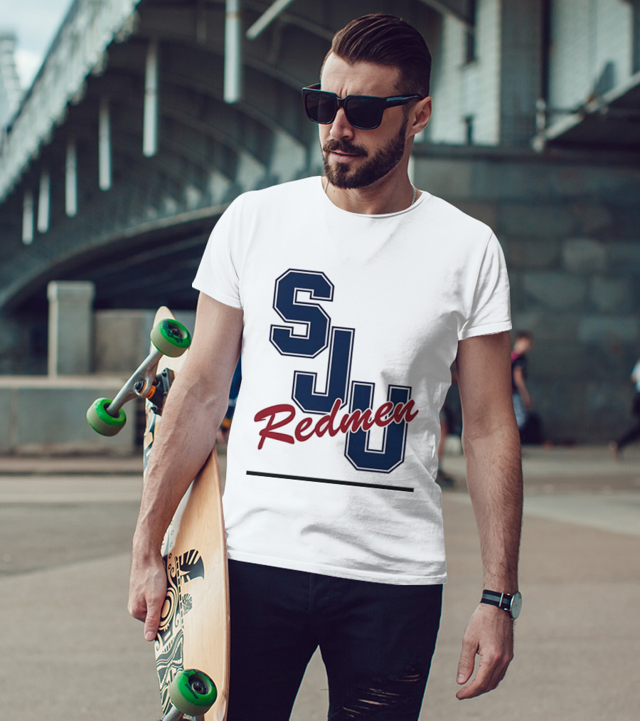 SJU Redmen 1988 Basketball Team T-Shirt