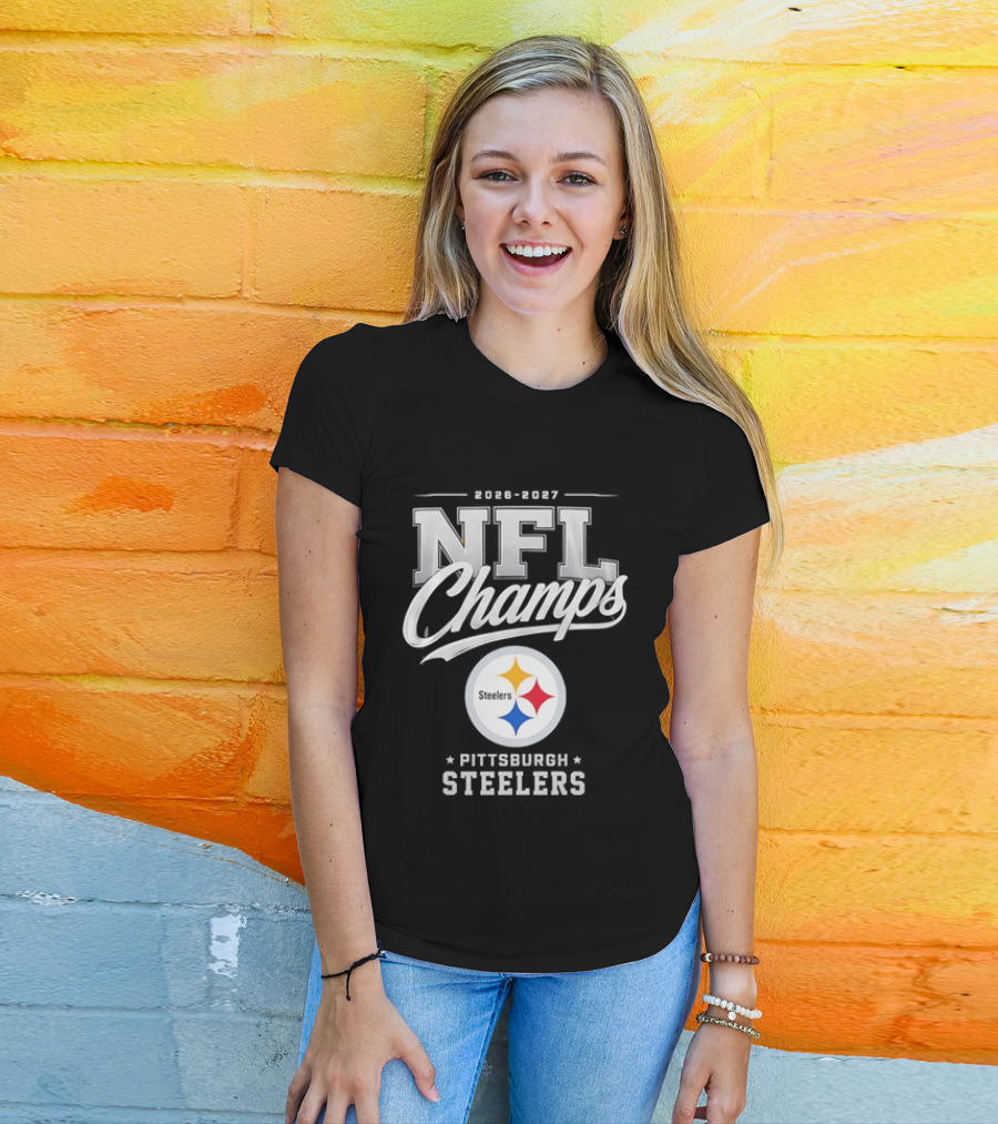 2026 2027 NFL Champs Pittsburgh Steelers T-Shirt