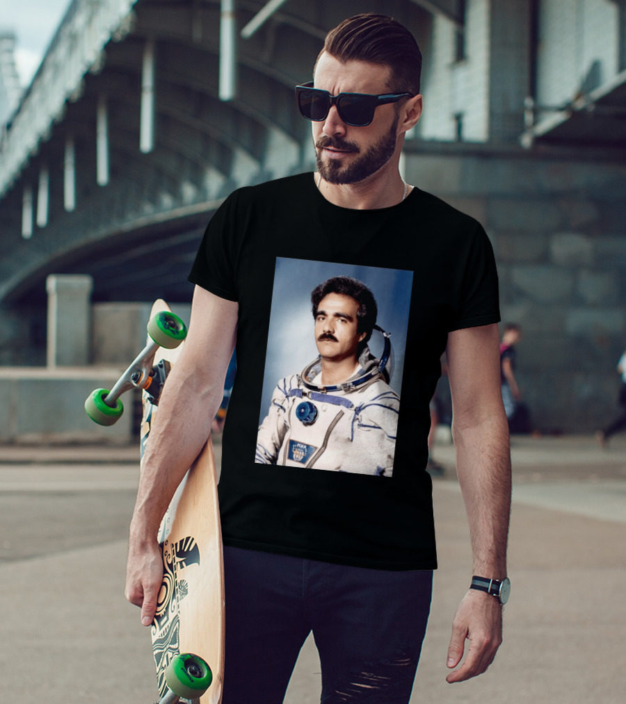Abdul Ahad Momand Afghan Astronaut In Space Suit T-Shirt
