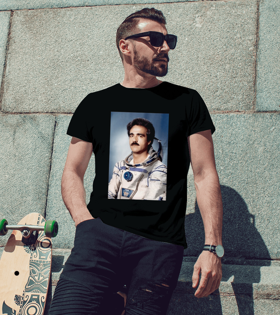 Abdul Ahad Momand Afghan Astronaut In Space Suit T-Shirt