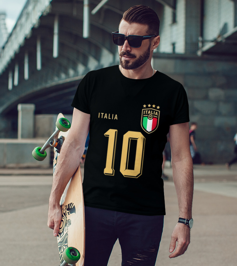 Italia 10 Argentina Lionel Messi T-Shirt