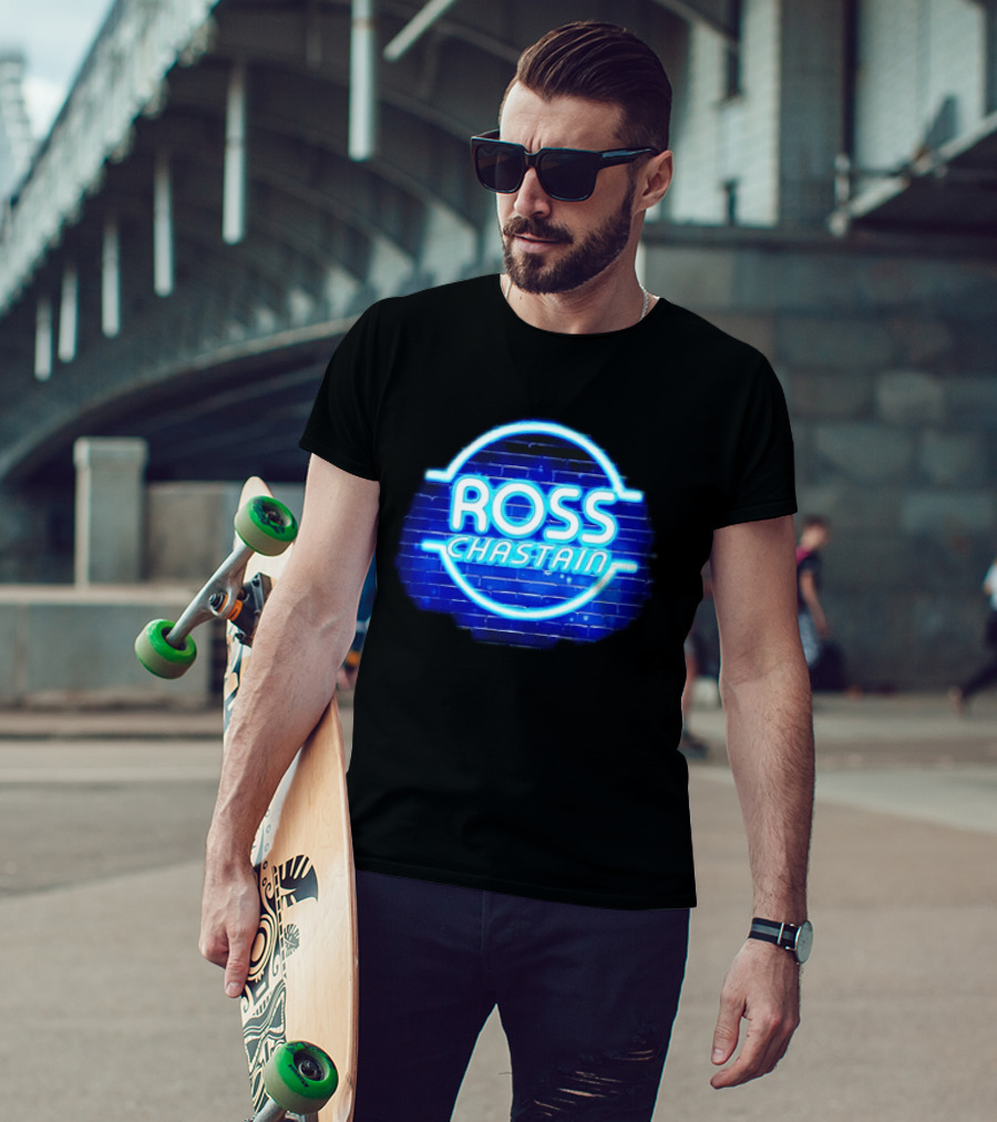 Ross Chastain 1 NASCAR 2026 Neon Light It Up T-Shirt