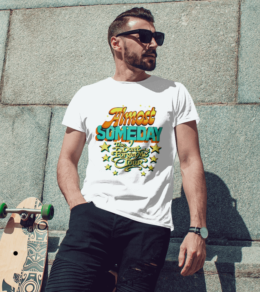Almost Someday The Don't Forget Me Tour Stars T-Shirt