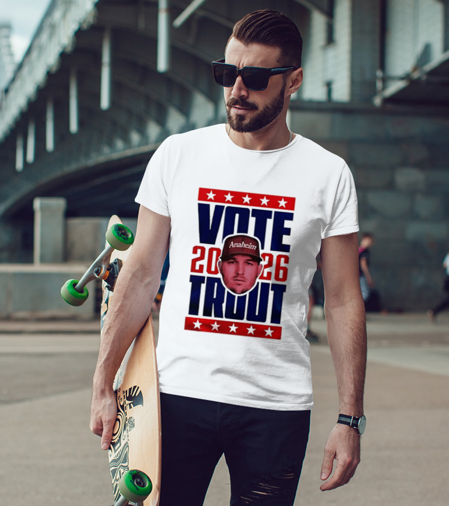 Vote Mike Trout Los Angeles Angels 2026 T-Shirt