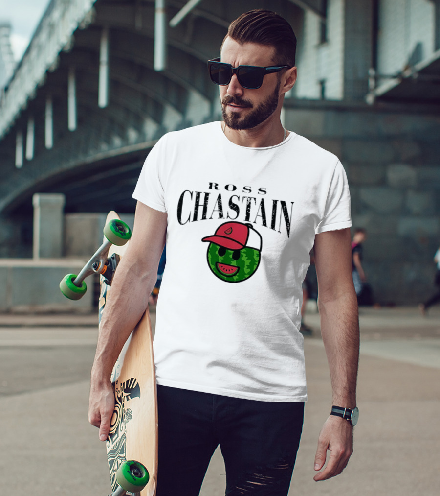 Ross Chastain Melon Man Watermelon Cap T-Shirt