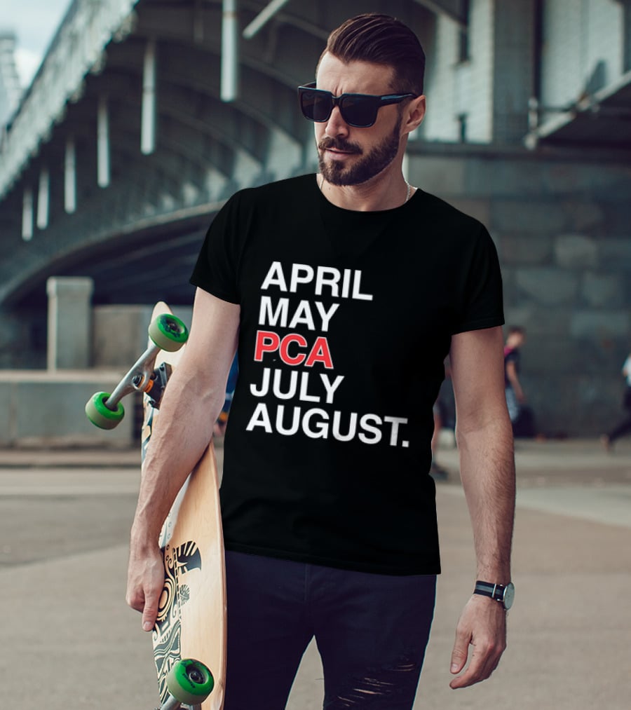 Pete Crow Armstrong PCA Chicago Cubs April May July August Calendar T-Shirt
