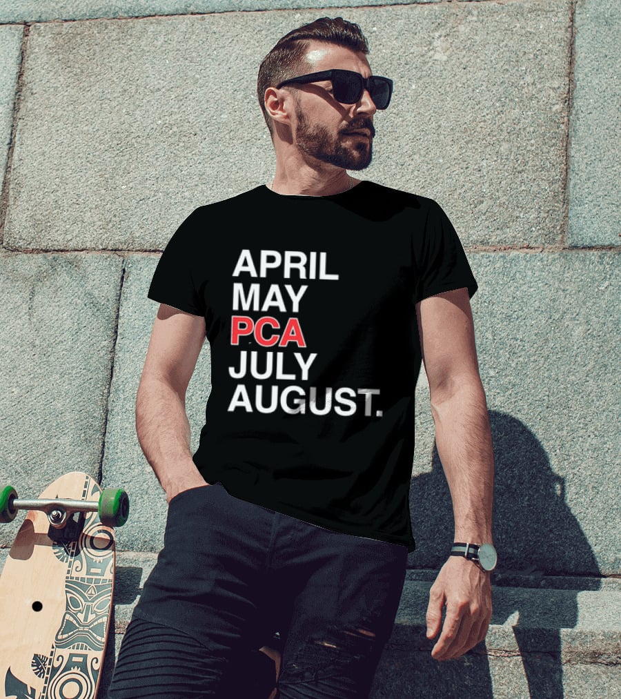 Pete Crow Armstrong PCA Chicago Cubs April May July August Calendar T-Shirt