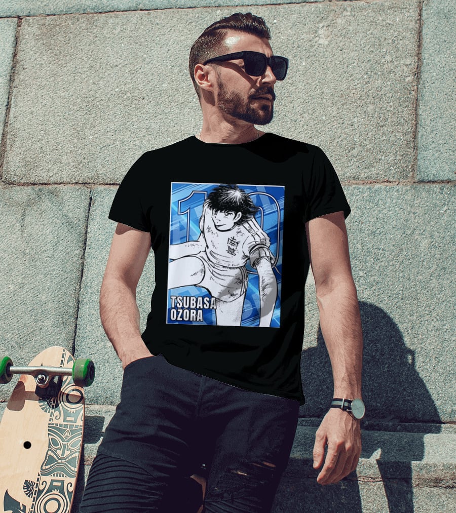 Tsubasa Ozora Nankatsu 10 Captain Tsubasa Anime Manga Series T-Shirt