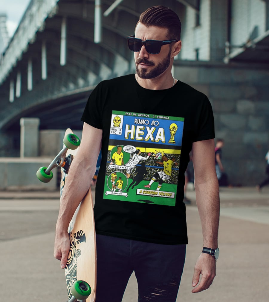Vinicius Junior Brazil 2026 Rumo Ao Hexa Fase De Grupos O Garcom O Falso 9 A Soberba Voltou T-Shirt