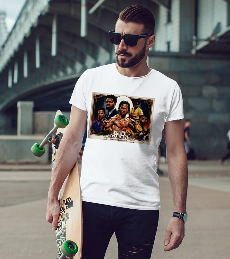 NY Knicks Enter The Garden Jalen Brunson Julius Randle Josh Hart Donte DiVincenzo T-Shirt