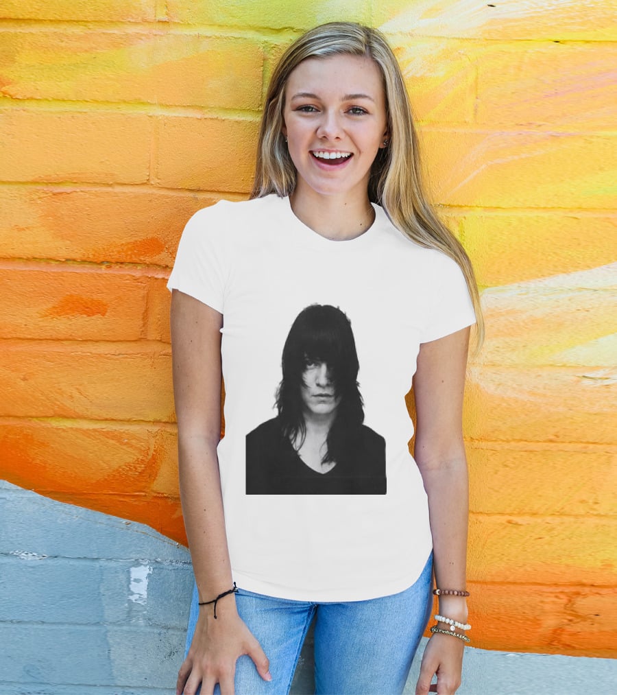 Adam Savage Keren Ann Black And White T-Shirt