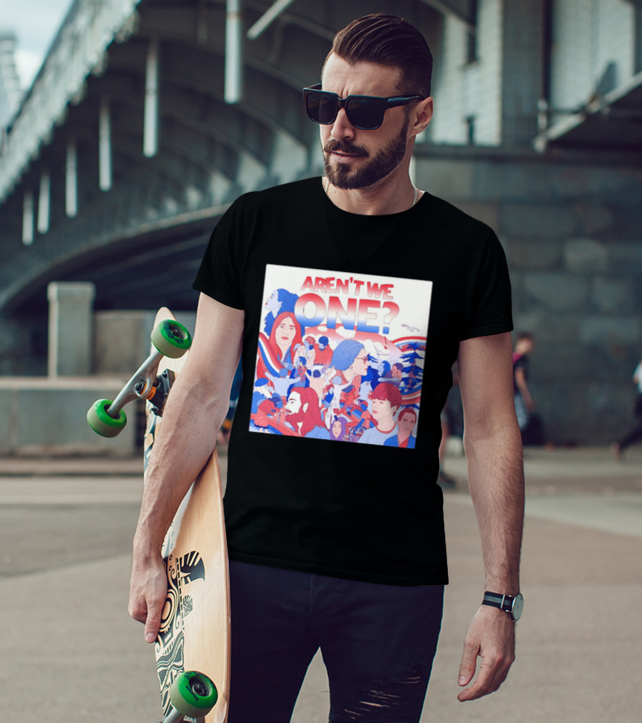 Aren't We One Colorful Community Unity Celebration T-Shirt