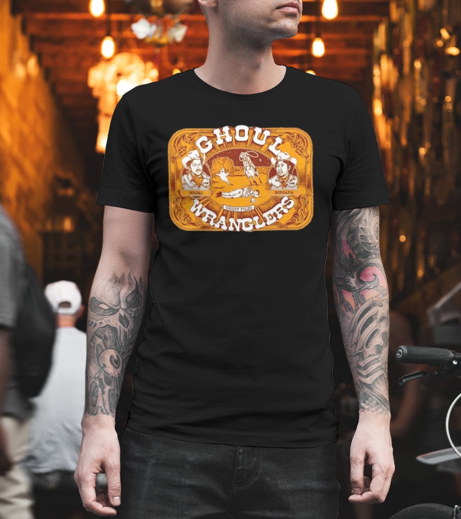 Ghoul Wranglers Ghost Files Ryan Bergara Shane Madej Cowboy T-Shirt