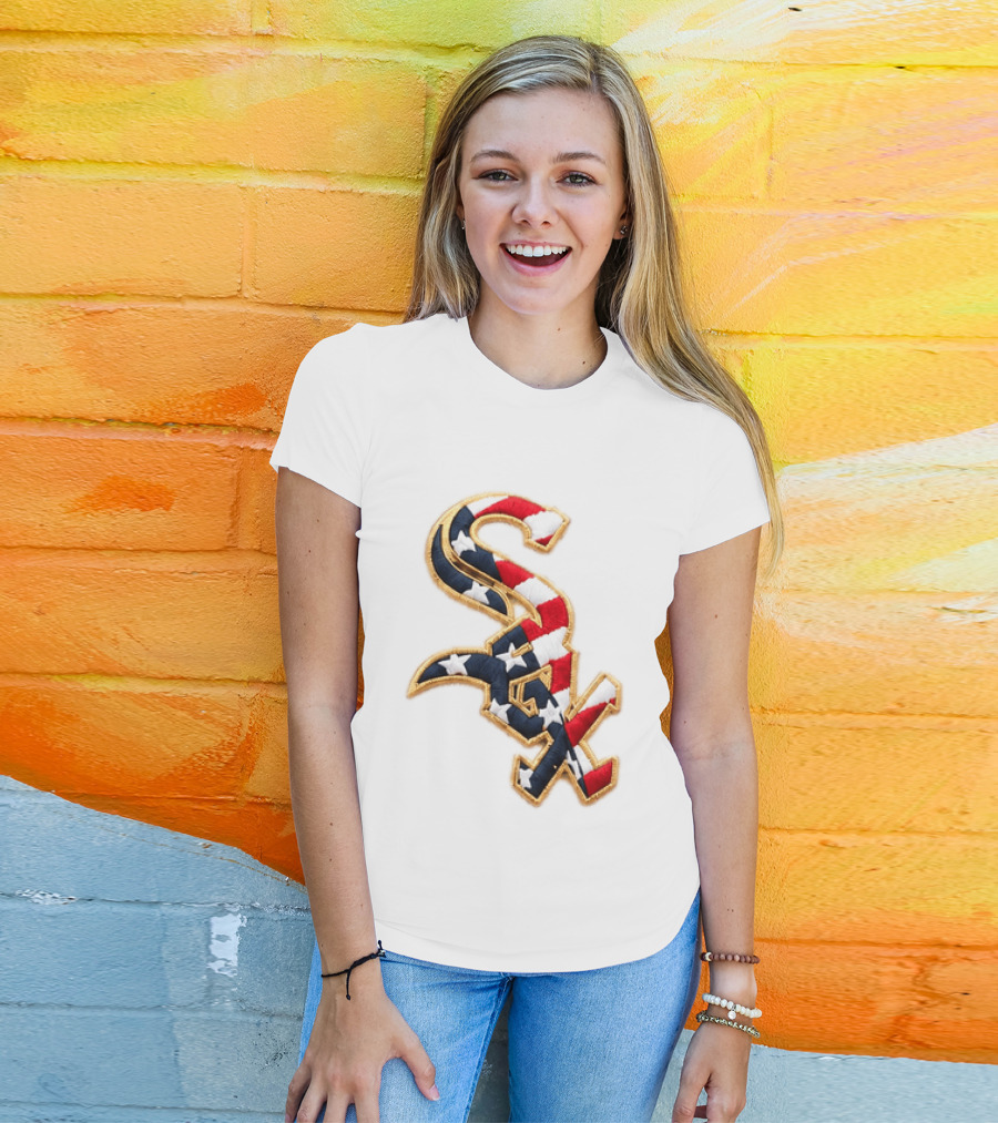 2026 White Sox Patriotic Stars Stripes 4th Of July T-Shirt