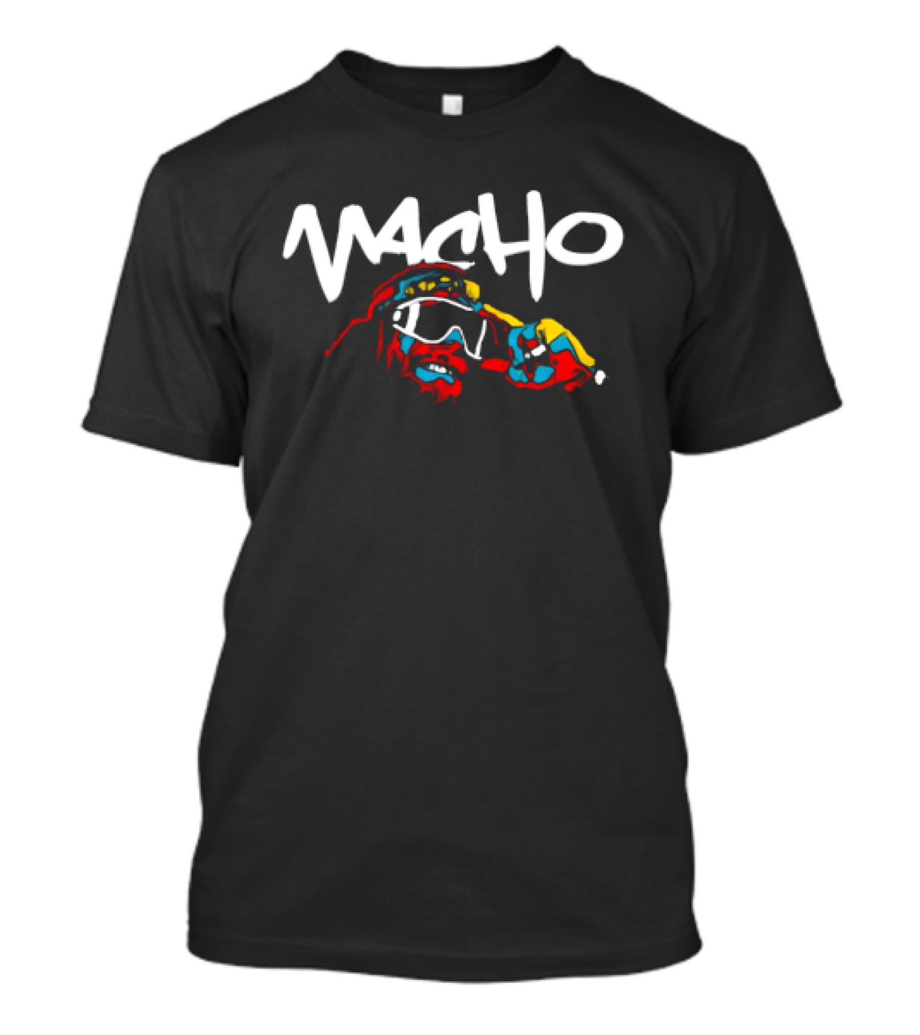 Macho Man Randy Savage WWE Legend Wrestling Iconic Look T-Shirt