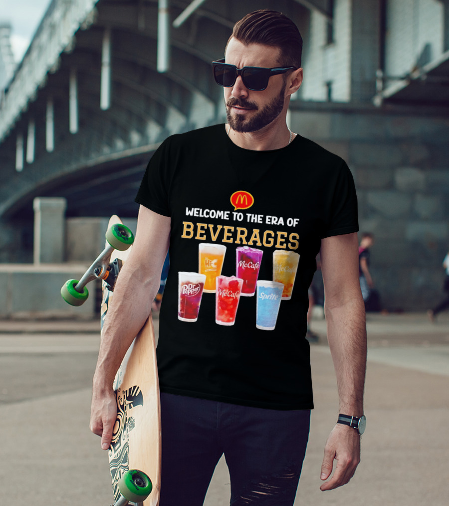 McCafé McDonald's Dr Pepper Sprite Hi C Beverages 2026 T-Shirt
